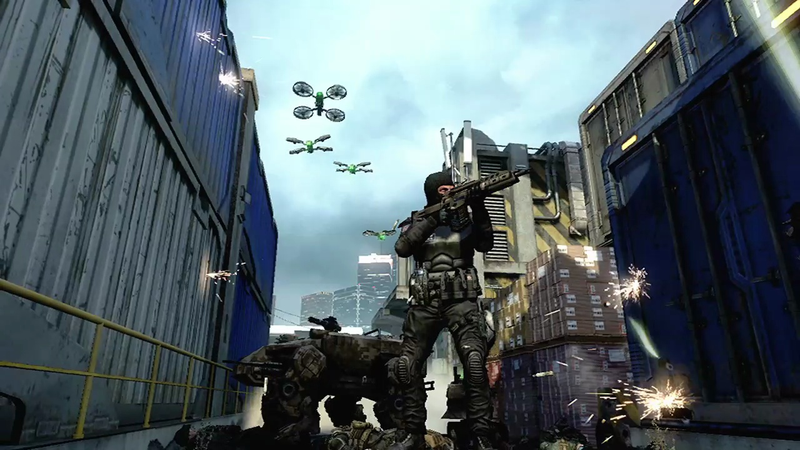 Illustration for article titled Explosive, Horse-Laden Screengrabs From Black Ops II's First Trailer